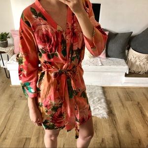 Floral Robe